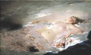 After The Masked Ball by Charles Joshua Chaplin