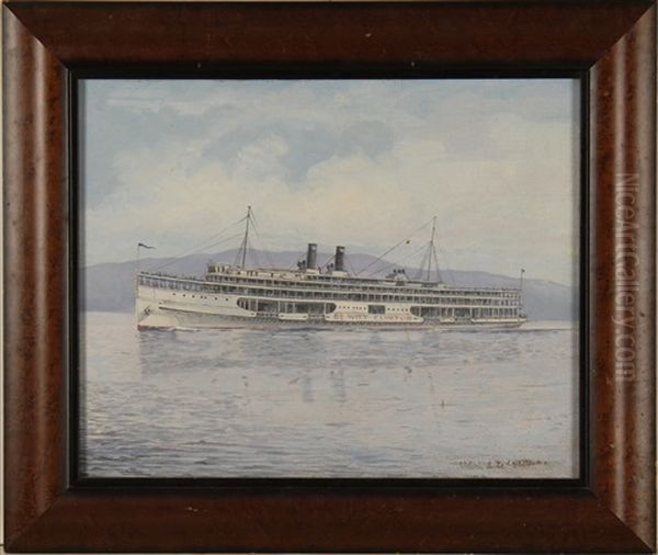 The Steamship De Witt Clinton - view 1