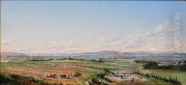 View Of Mexico: Popcatepetl And Izaccihuatl Mountains - view 1
