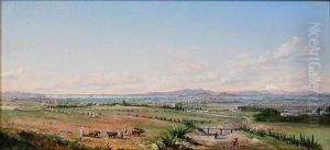 View Of Mexico: Popcatepetl And Izaccihuatl Mountains by Conrad Wise Chapman