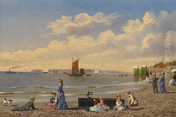 A Family At The Beach - view 1