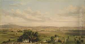Valle De Puebla Desde La Piramide De Cholula by Conrad Wise Chapman