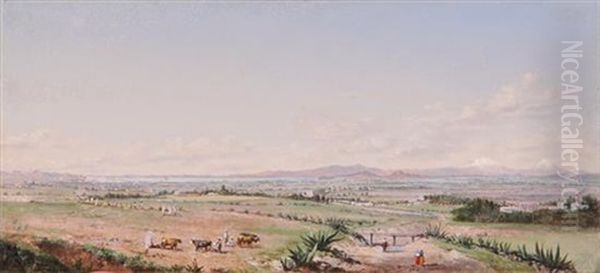 View Of Mexico (valley View Of Popcatepetl And Izaccihuatl Mountains) - view 1