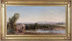 City Of Mexico From The Hacienda De Los Morales by Conrad Wise Chapman