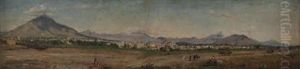View Of Monterey (on 2 Joined Sheets) by Conrad Wise Chapman
