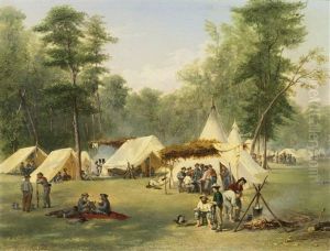 Camp Of The Third Kentucky Confederate Infantry At Corinth, Mississippi by Conrad Wise Chapman