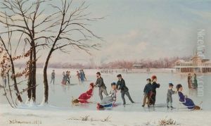 Skating On The Lake