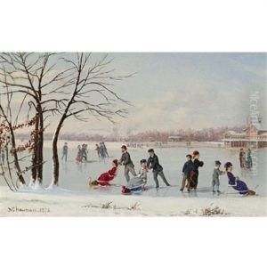 Skating On The Lake