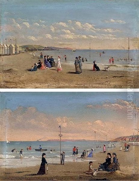The Beach At Normandy (+ The Beach At Trouville; 2 Works) - view 1