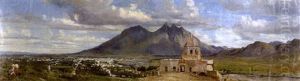 View Of The Bishop's Palace Near Monterrey, Mexico by Conrad Wise Chapman