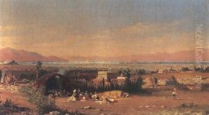 A View Of Texcoco (the Valley Of Mexico)