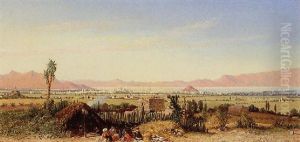 Vista De Texcoco by Conrad Wise Chapman