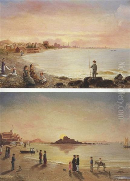 Sunrise And Sunset At Saint Malo - view 1