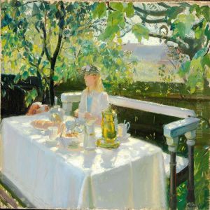 Ved Frokosten by Anna Ancher