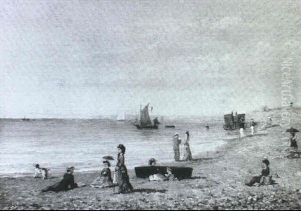 Beach Scene, Normandy France - view 1