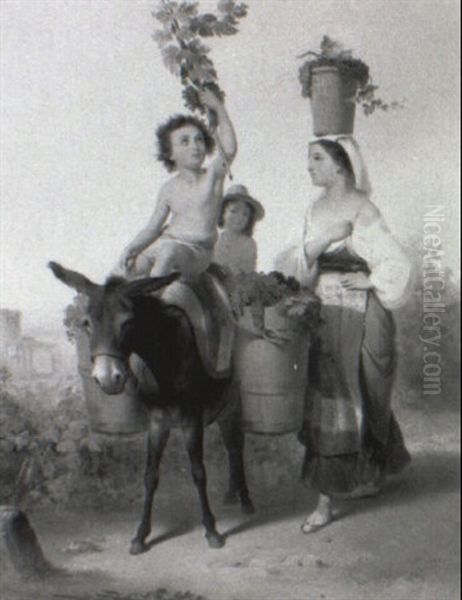 Harvest Time In Italy - view 1