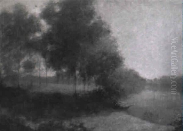Landscape With Boat On Shore - view 1