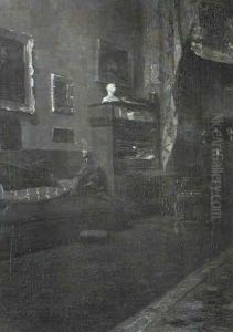Interior Scene by Minerva Josephine Chapman