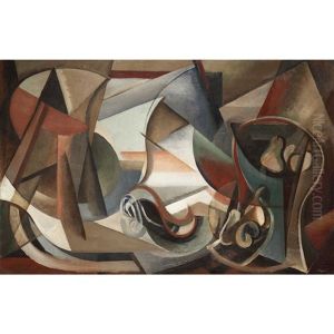 Composition A La Coupe De Poires, 1947