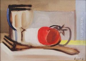 Nature Morte Au Verre, 1946 by Youla, Jules Chapoval