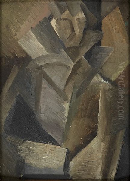 Cubist Figure Composition - view 1