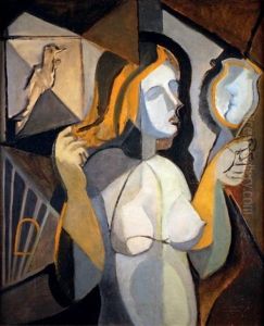 Jeune Fille A Sa Toilette