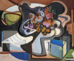 Nature Morte Au Bouquet De Fleurs by Youla, Jules Chapoval