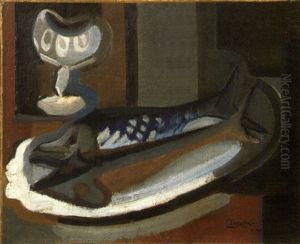 Nature Morte Au Poisson, V by Youla, Jules Chapoval