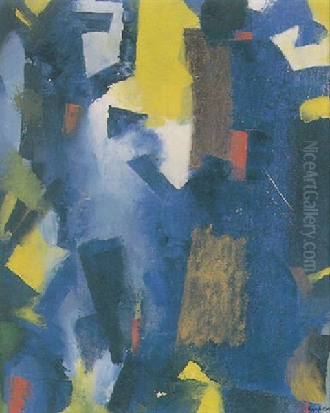 Composition (bleue) - view 1