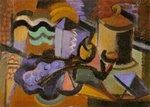 Nature Morte Aux Raisins by Youla, Jules Chapoval