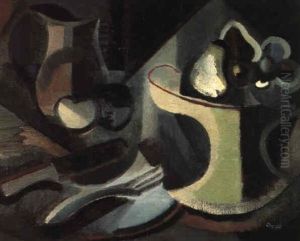 Nature Morte Au Compotier by Youla, Jules Chapoval