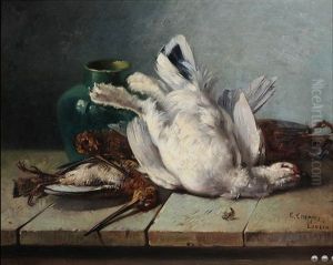 Nature Morte Avec Volaille by Edouard Chappel