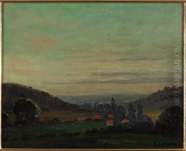 Paesaggio Di Saint-maur Verso Sera - view 1