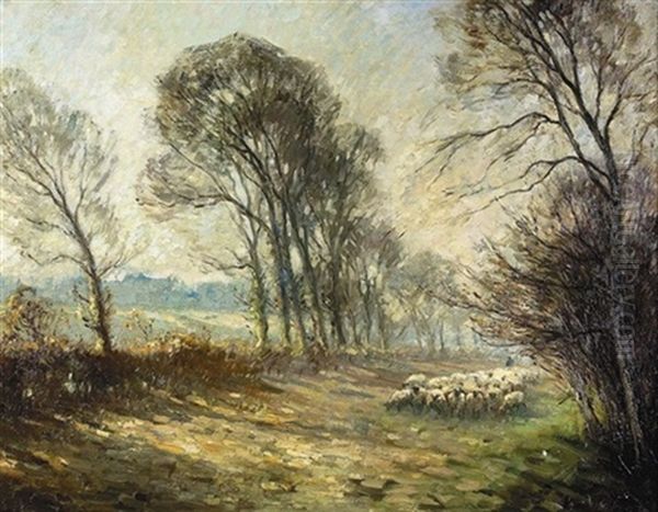 Landschaft Mit Schafherde - view 1