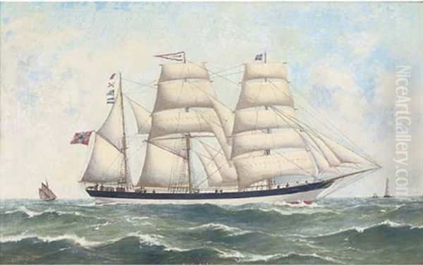The Norwegian Barque "bessel" Of Bergen - view 1