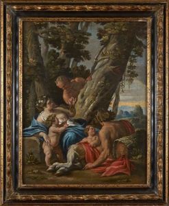 Le Faune Et Sa Femelle by Nicolas Chapron