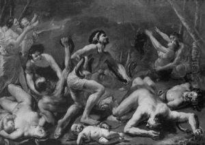 Moise Et Le Serpent D'airain by Nicolas Chapron
