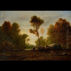Untitled - Through The Clearing by Gabriel-Gervais Chardin