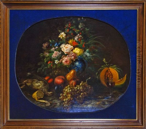 Nature Morte Aux Fruits Et Aux Fleurs - view 1