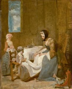 Le Benedicite - Esquisse Le Benedicite - Esquisse