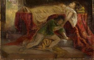 Entwurf Zu: Romeo Und Julia (sketch) by Eduard Charlemont