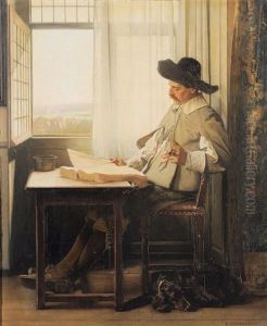 Homme A La Pipe by Eduard Charlemont