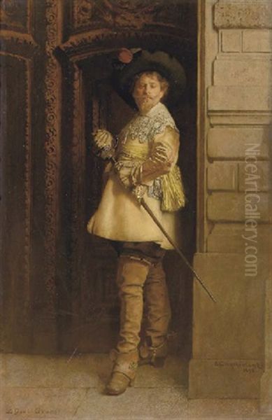 Le Guet-apens: A Cavalier In A Stategic Position - view 1