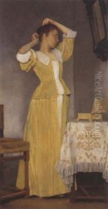 Bei Der Toilette by Eduard Charlemont