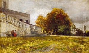 Rendezvous In The Castle Park by Hugo Charlemont