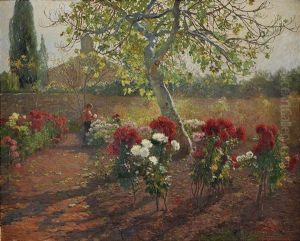 In The Flower Garden by Hugo Charlemont
