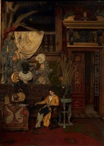 L'atelier De L'artiste Makart by Hugo Charlemont