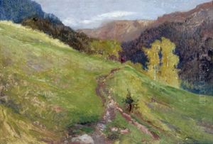 Schlernpartie Sud Tirol by Hugo Charlemont