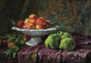 Fruchtestilleben by Hugo Charlemont