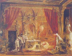 Makart's Atelier by Hugo Charlemont